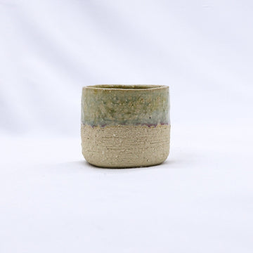 Beige Picollo Handmade Ceramic Milled Stoneware Espresso Mug