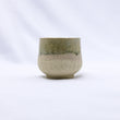 Beige Tazza Handmade Ceramic Milled Stoneware Cappucino Mug