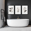 Beige Wall Art Botanical Pressed Flower & Leaf wall art displayed on a wall in a styled room — view 10