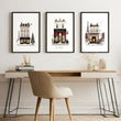 Best Office Wall Art Paris Boutique Street Scenes 