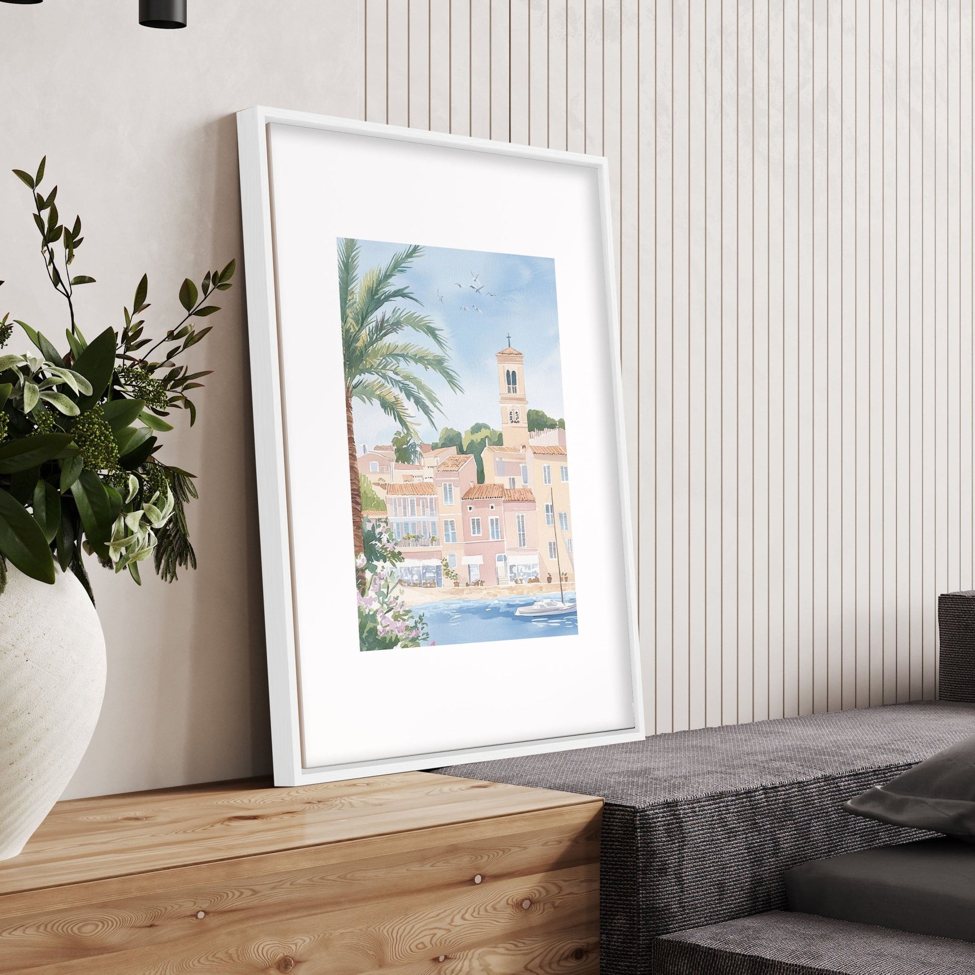 Best Wall Art For Living Room | Set of 3 Beach Decor Wall art Prints