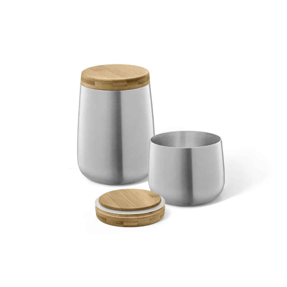 Bevo Premium Brushed Stainless Steel Storage Canister (1.0L)