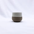 Bianca Tazza Handmade Ceramic Smoked Grey Stoneware Short Cup