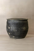 Big Old Grey Asian Pots - L014