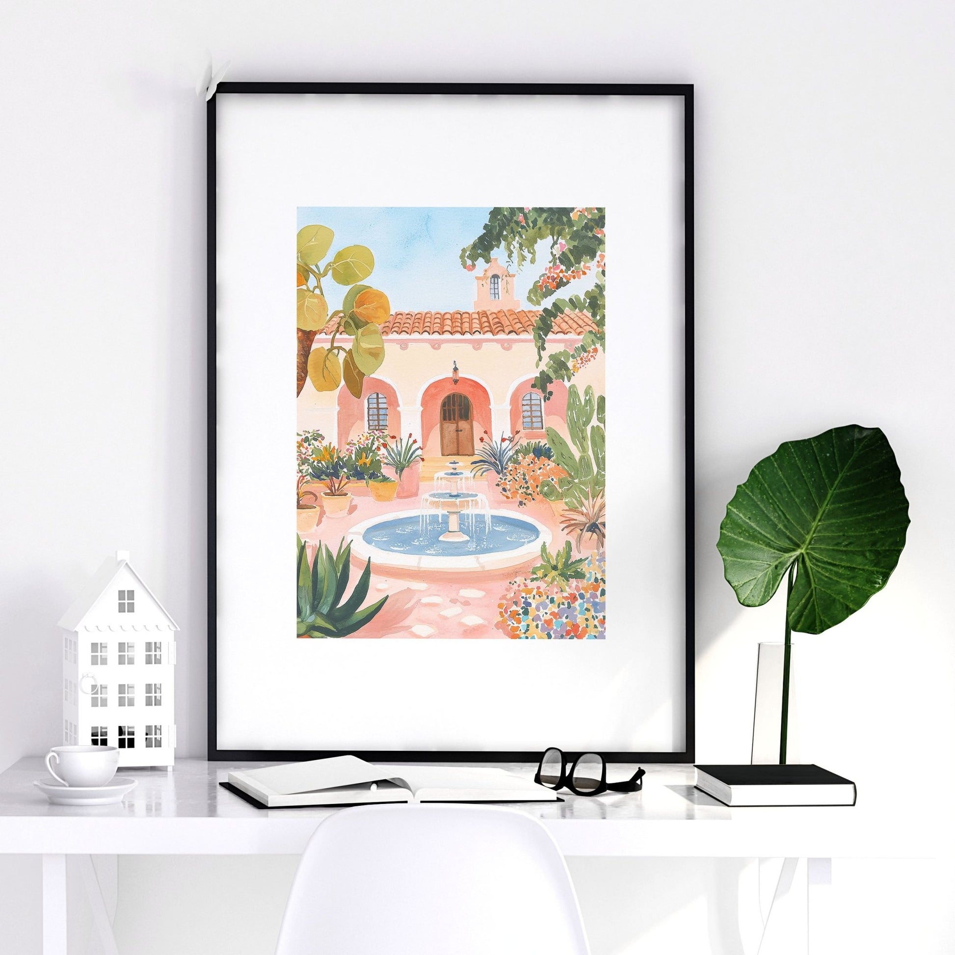 Big Wall Frames | Set of 3 Beach Decor Wall art Prints