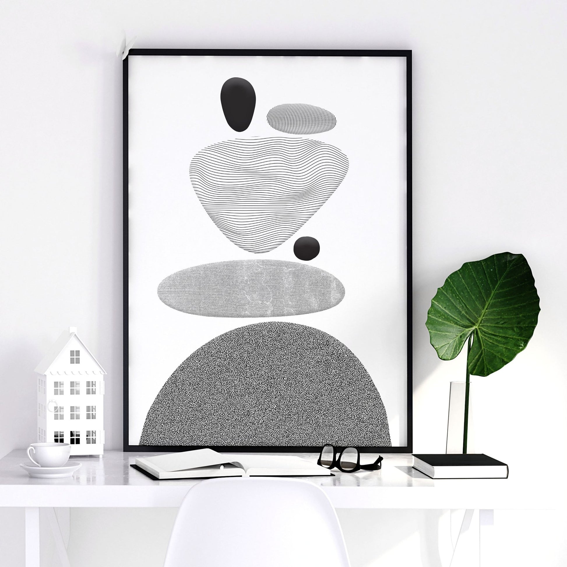 Black And White Poster Prints | Set of 3 wall art prints