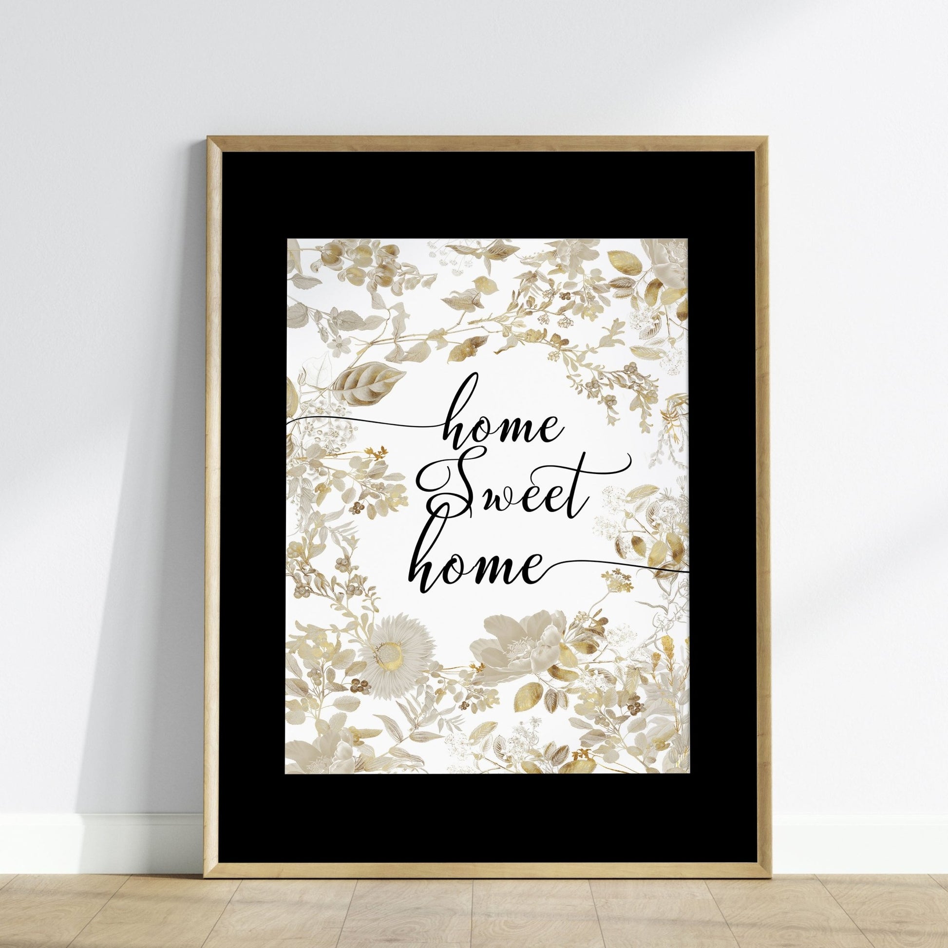 Black Picture frame Mount