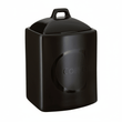 Black Text Coffee Jar