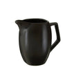 Black Text Milk Jug