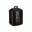Black Text Sugar Jar