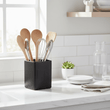 Black Text Utensil Holder