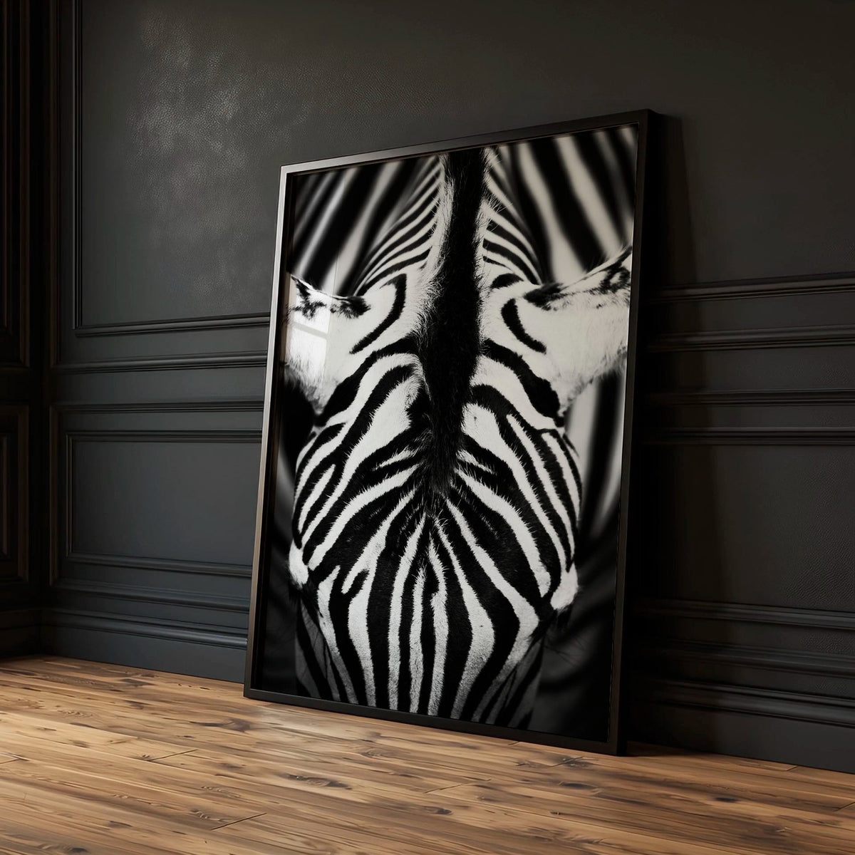 Black White Photography Prints | African Wildlife Elephants Zebra Birds Wall Art | Set of 3