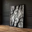 Black White Photography wall art | Winter Nature Landscape wall art — piece 1 of 3 in the set
