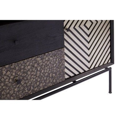 Boho 2 Door 2 Drawer Sideboard