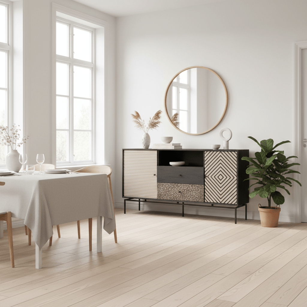 Boho 2 Door 2 Drawer Sideboard