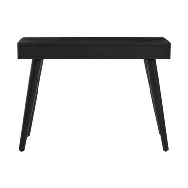 Boho Black and White Two Drawer Console Table