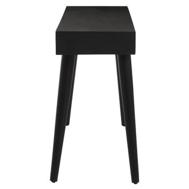 Boho Black and White Two Drawer Console Table