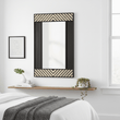 Boho Black Wall Mirror