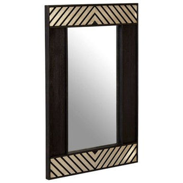 Boho Black Wall Mirror