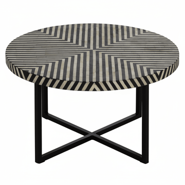 Boho Cross Base Coffee Table