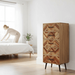 Boho Five Drawer Mango Wood Chest