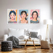 Boho Wall Art | Set of 3 Boho Women Wall art Prints