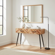 Boho Two Drawer Mango Wood Console Table