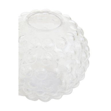 Bolla Large Round Clear Glass Vase