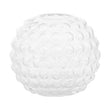 Bolla Large Round Clear Glass Vase