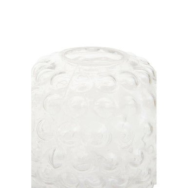 Bolla Small Round Clear Glass Vase