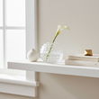 Bolla Small Round Clear Glass Vase