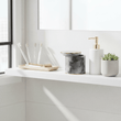 Bosco Grey Marble and Gold Cotton Jar