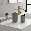 Bosco Grey Marble And Gold Lotion Dispenser