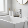Bosco Grey Marble and Gold Soap Dish