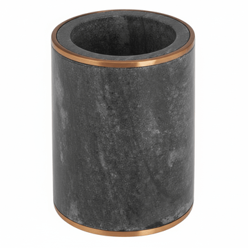 Bosco Grey Marble and Gold Tumbler