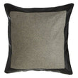 Bosie Hampstead Grey And Black Cushion.