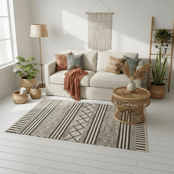 Bosie Jango Large Geometric Rug