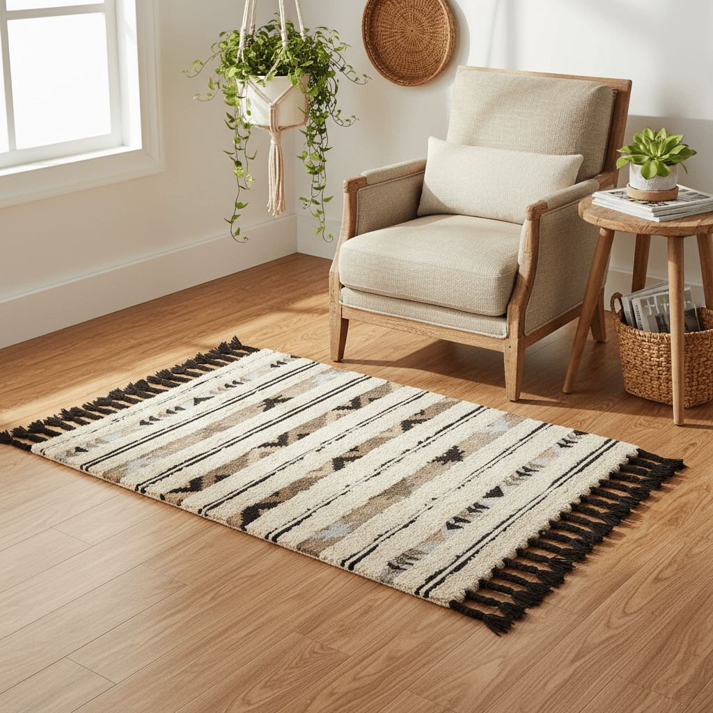 Bosie Jango Small Tribal Rug