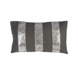 Bosie Kensington Townhouse Grey and Silver Cushion