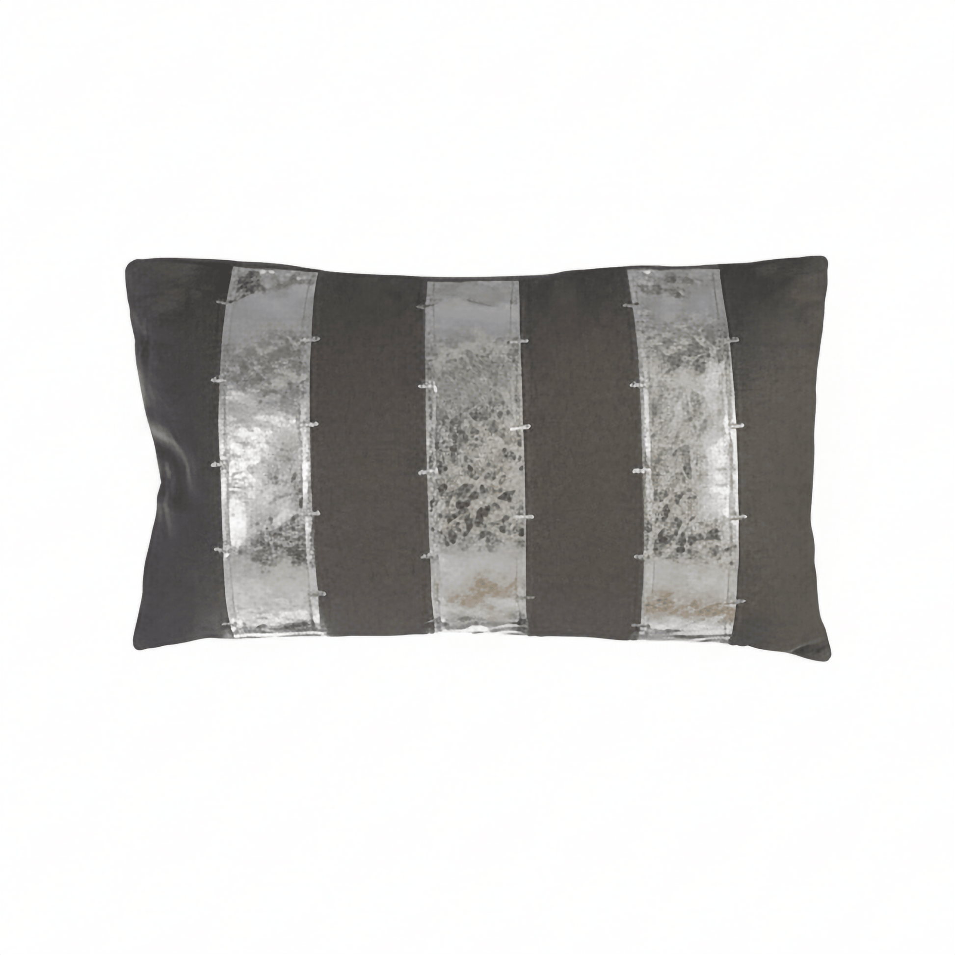 Bosie Kensington Townhouse Grey and Silver Cushion