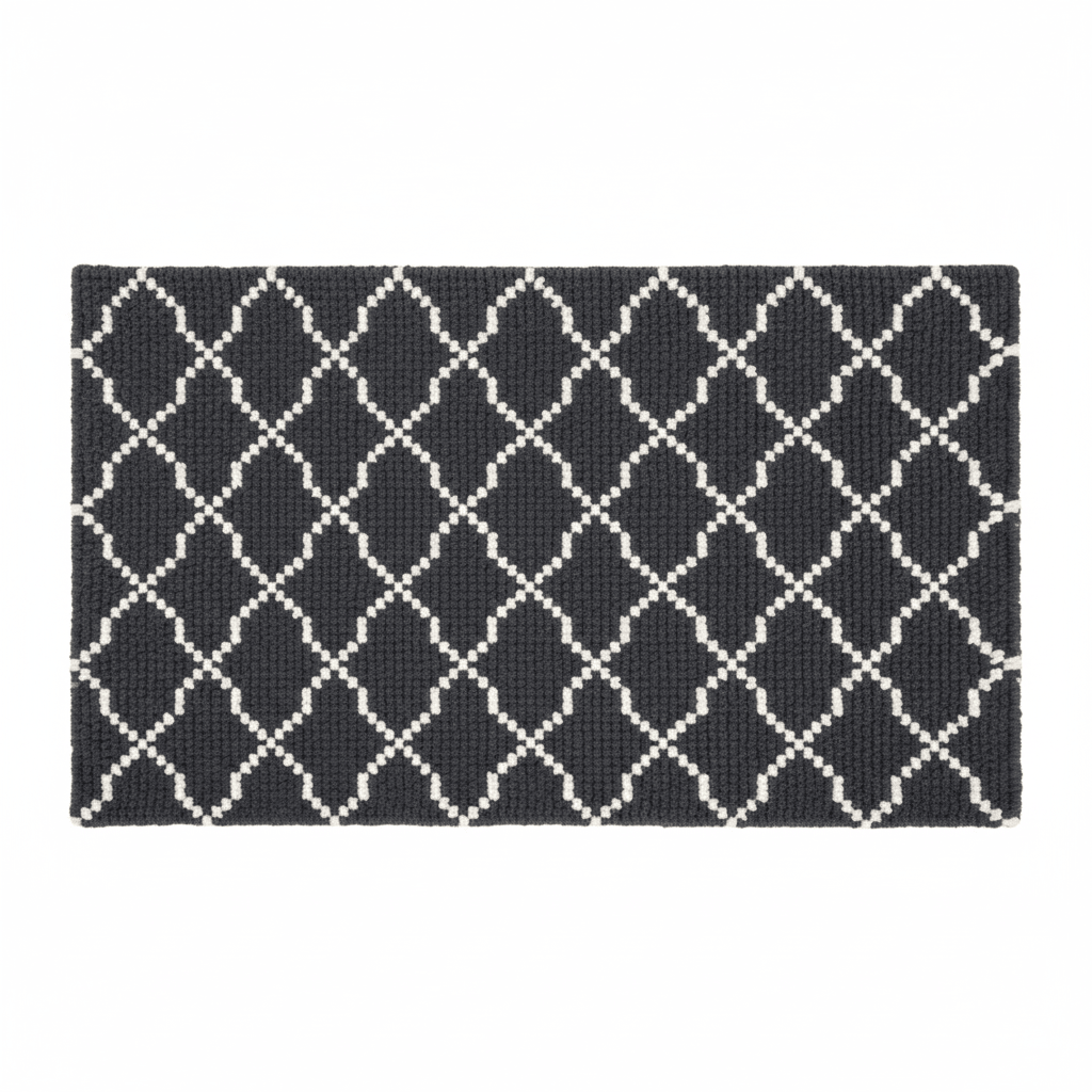 Bosie Kensington Townhouse Large Diamond Lattice Rug