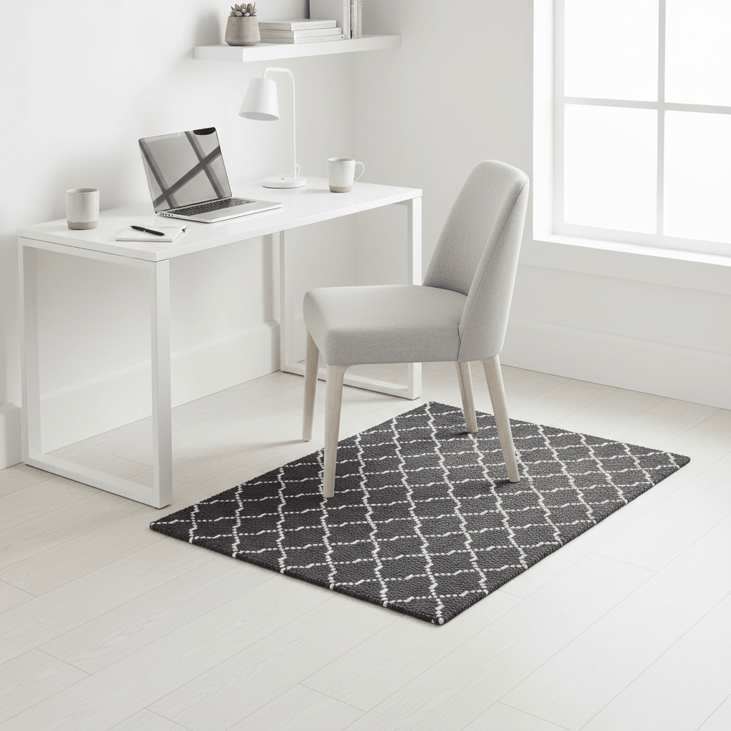 Bosie Kensington Townhouse Large Diamond Lattice Rug
