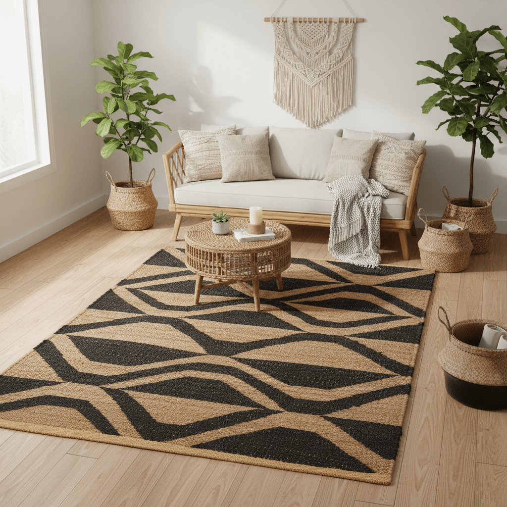 Bosie Large Hemp Rug