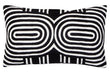 Bosie Ozella Black And White Cushion