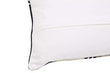 Bosie Ozella Black And White Embroidered Rectangular Cushion