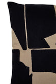 Bosie Ozella Natural And Black Square Cushion