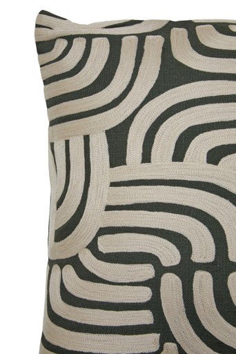 Bosie Ozella Natural And Green Cushion
