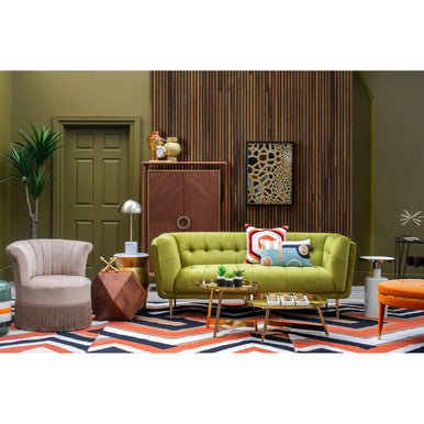 Bosie Villon Rug In Maize Pattern