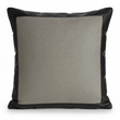 Bosie Hampstead Grey And Black Cushion.