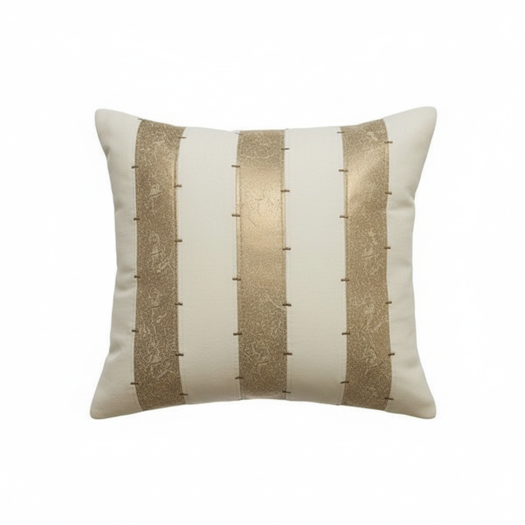 Bosie Kensington Townhouse Multi Gold Panel Cushion